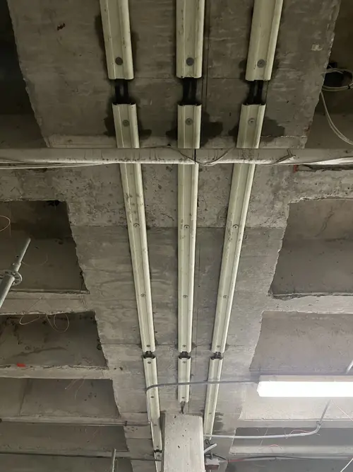 Cassette ICCP installed on concrete beam
